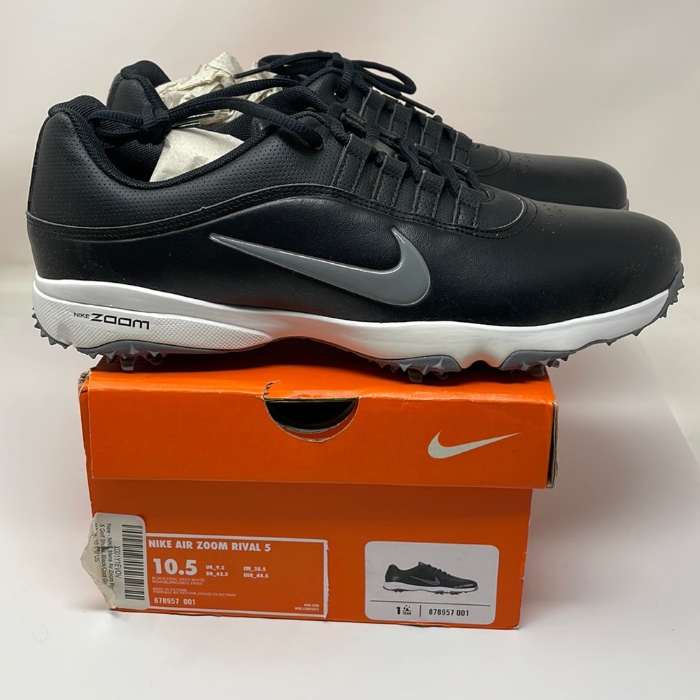 NIKE Air Zoom Rival 5 Men’s Black golf shoes 10.5